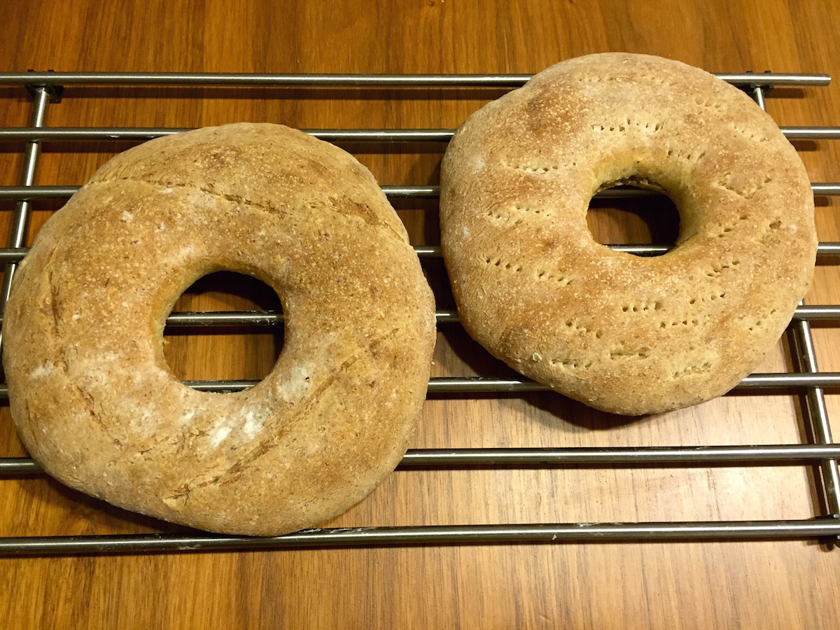 Hunajainen kaurareikäleipä